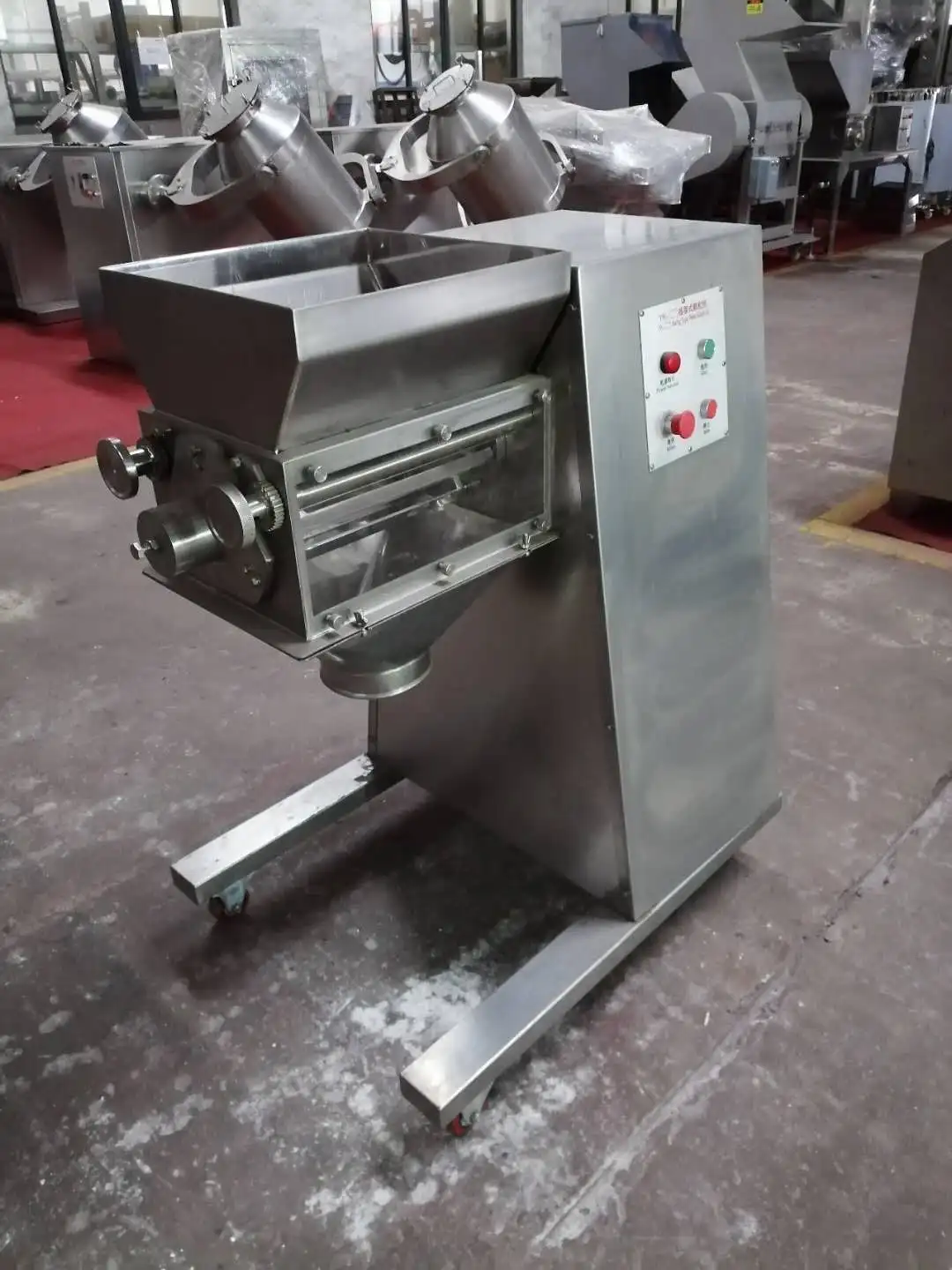 Rotary Machine Revolving Dry Rapid Mixer Fluid Bed Dryer Granulator