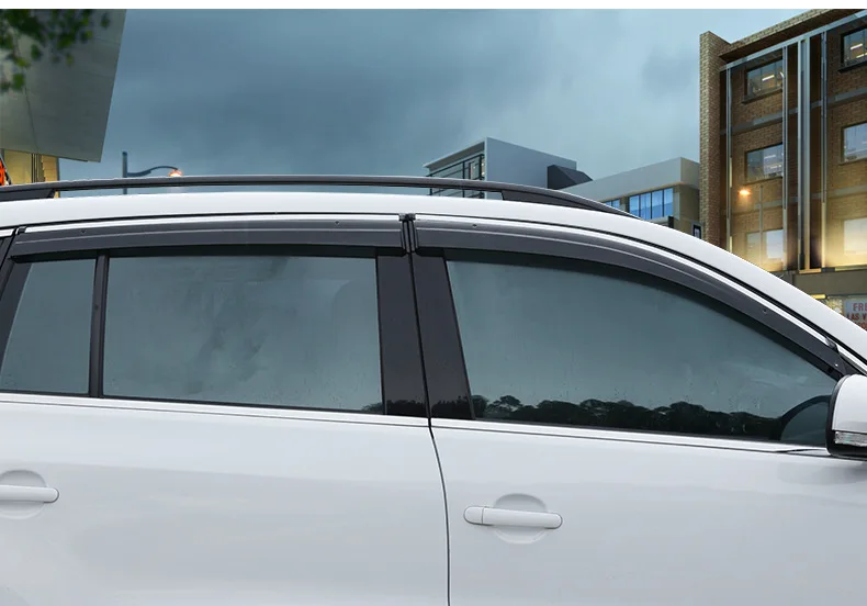 Flash Sale New Car Accessories Modification Protect Sill Eyebrow 4 pcs For BYD Song Pro Door Window Shield Rain Cover