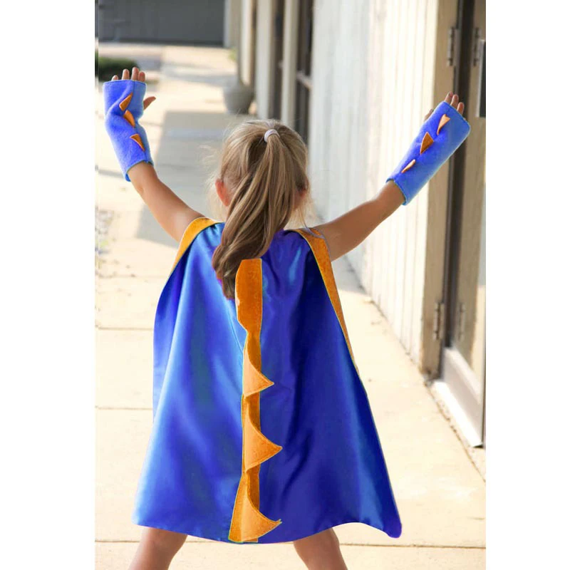 Festival Fancy Dress Christmas Party Cloak Wizard Robe Suit Kids Halloween Costume Dragon-Costume Dinosaur-Capes for kids
