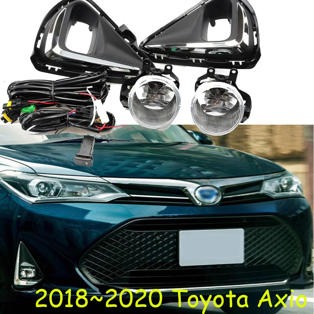 Автомобильный бампер altis фары для 2018 ~ 2020y Toyota Axio Противотуманные автомобильные аксессуары галогенная лампа автомобильная