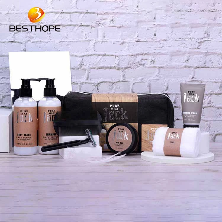 Wholesale most popular simplicity business bath gifts mens cheap promotional bath gifts spa set