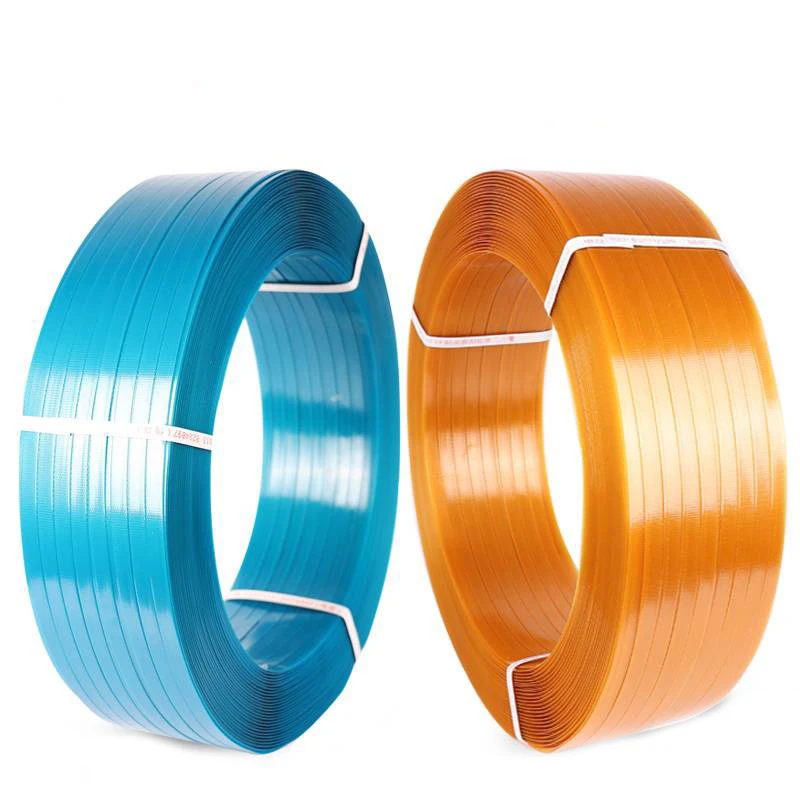 Polyester plastic strapping rolls pet strap with buckle big box PET packing straps