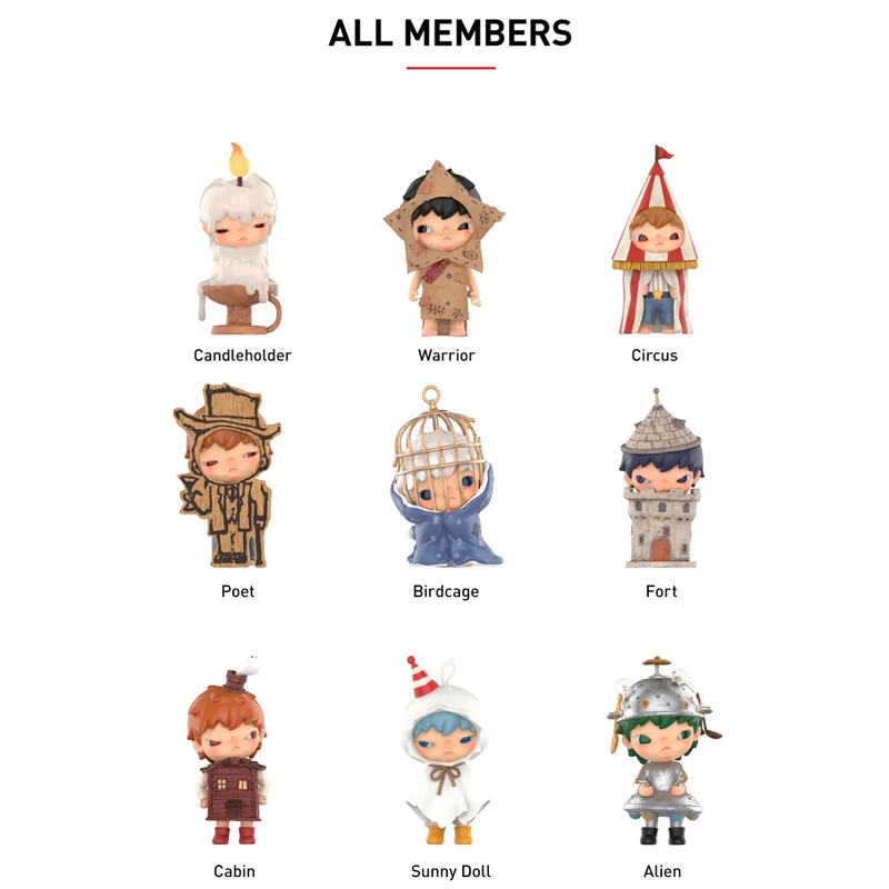 Wholesale POP MART Hirono Shelter Series Figures Series Mystery Box 1PC/12PCS POPMART Blind Box Cute Action Figure by Lang