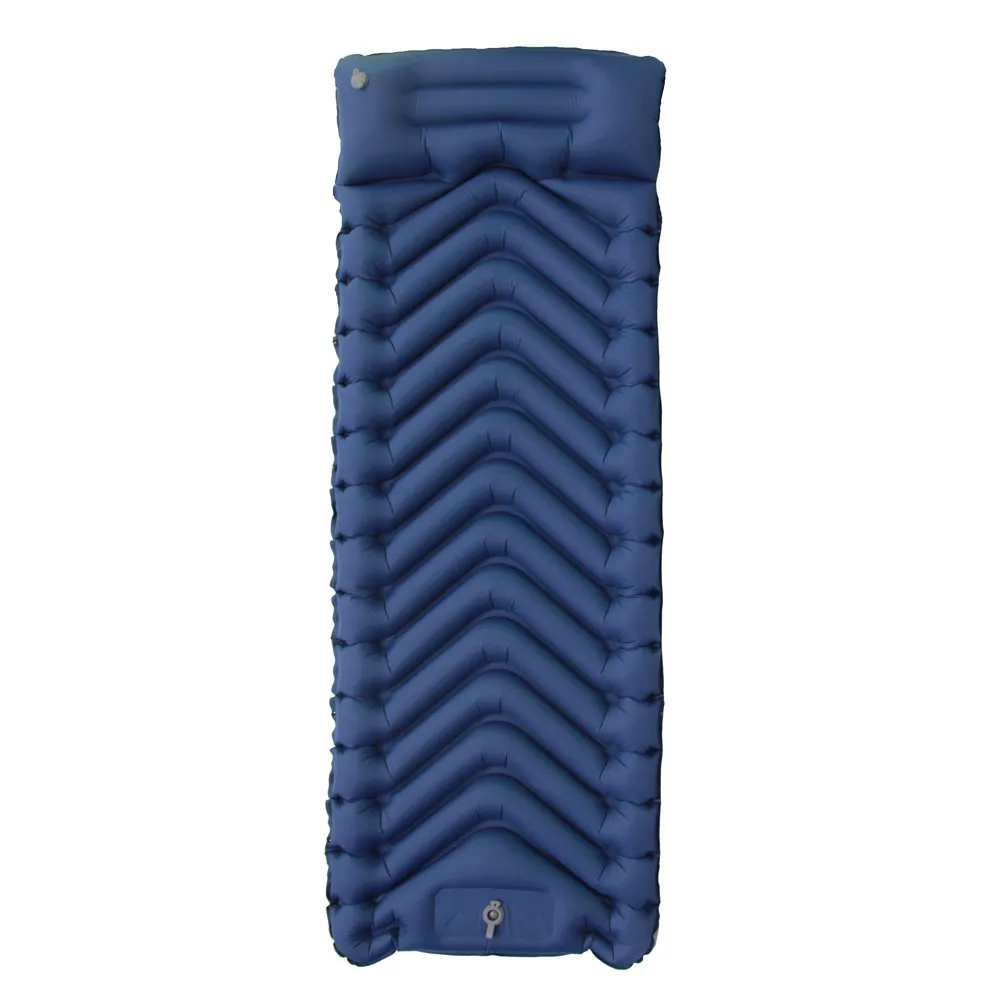 2022 New thick foot pump self-inflating sleeping pad outdoor camping mat heat camp pad usb sleep