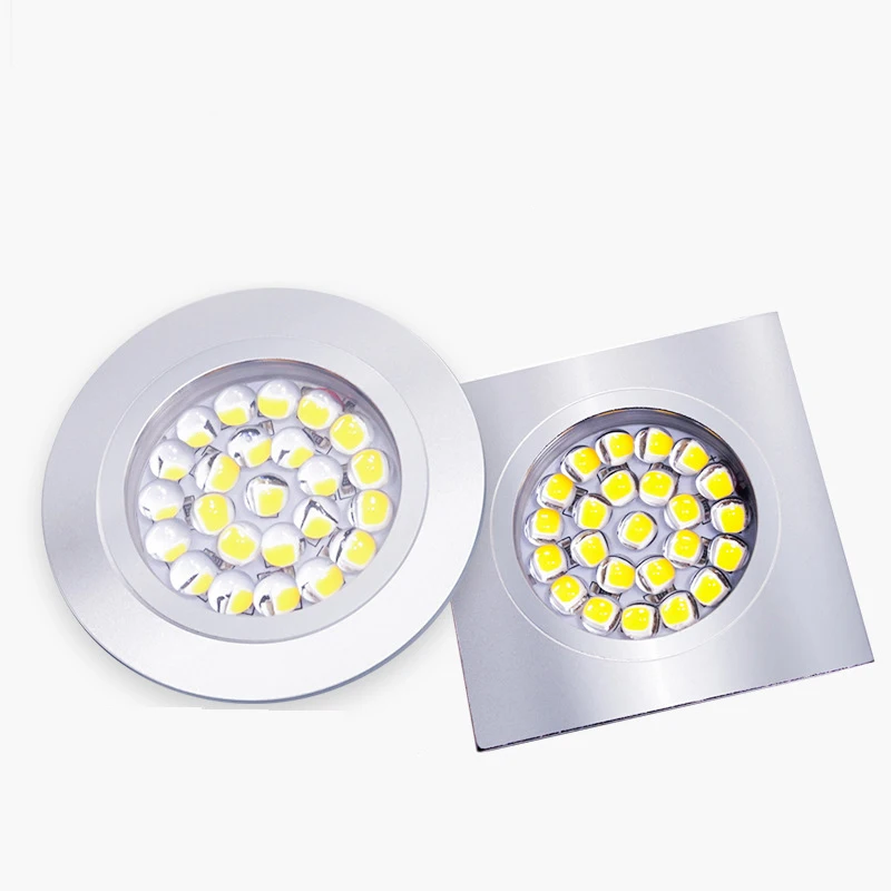 12V 24V Mini LED Downlight Campervan Interior Roof Light 50mm Cut out
