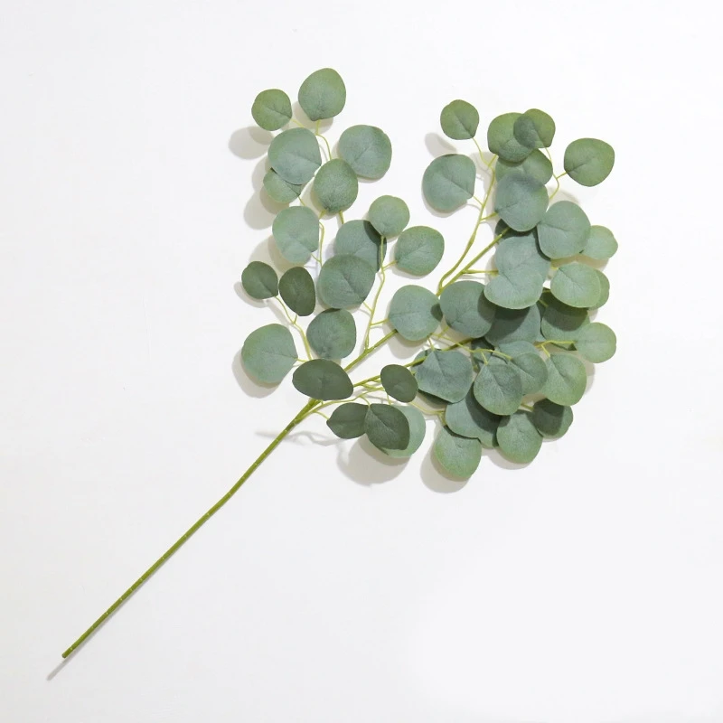 Yopin-2216 High Quality Silk Willow Leaf Wedding Artificial Long Willow Leaves Bunch