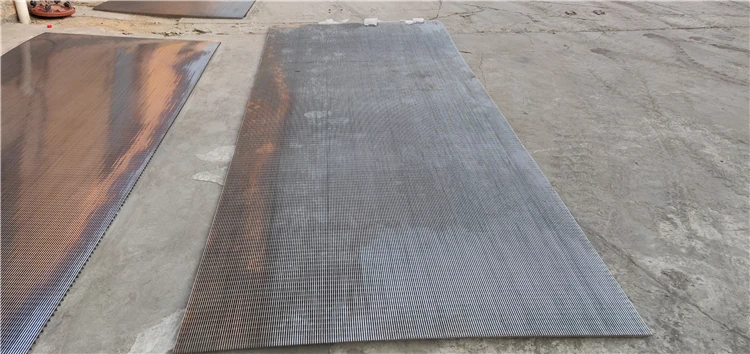 High Quality Linear Vibrating Stainless Steel Sieve Shaker Stainless Steel Wedge Wire Seam Screen