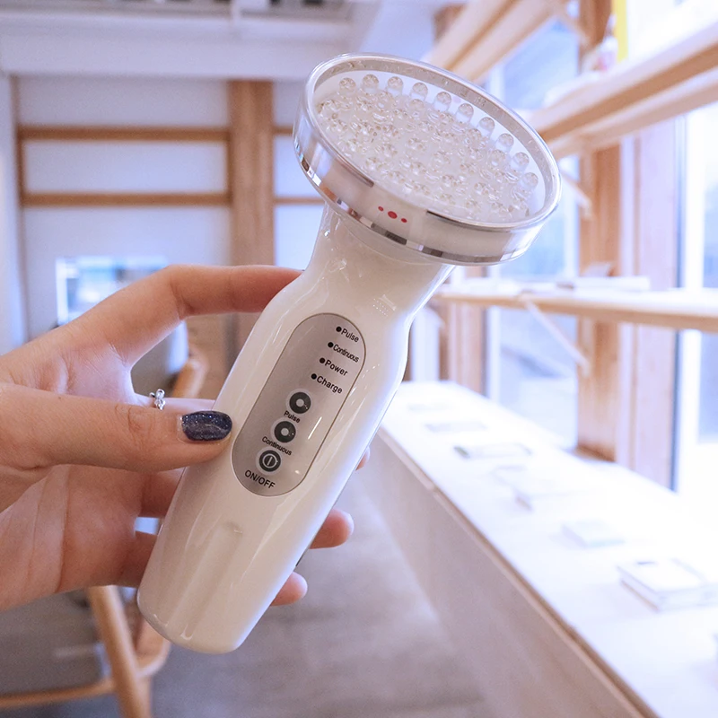 Blue Light Therapy Acne Treatment device handle Anti Wrinkle Facial Massager Skin care Face Lift Machine