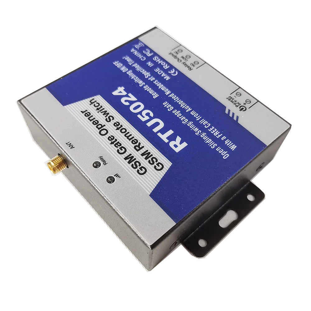 RTU5024 2G GSM Gate Opener Relay Switch Remote Control 4G Free Call Door Access Wireless Door Opener