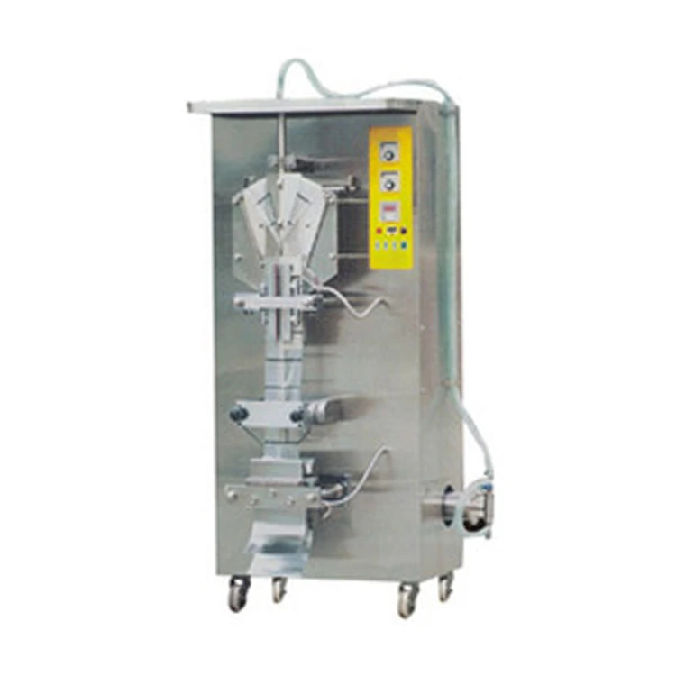 BROPACK Dxdf60c Auto VFFS Vertical Liquid Milk Vinegar Soy Sauce Packing Machine Plastic Packaging 1-100ml 40-60bags/min 200kg