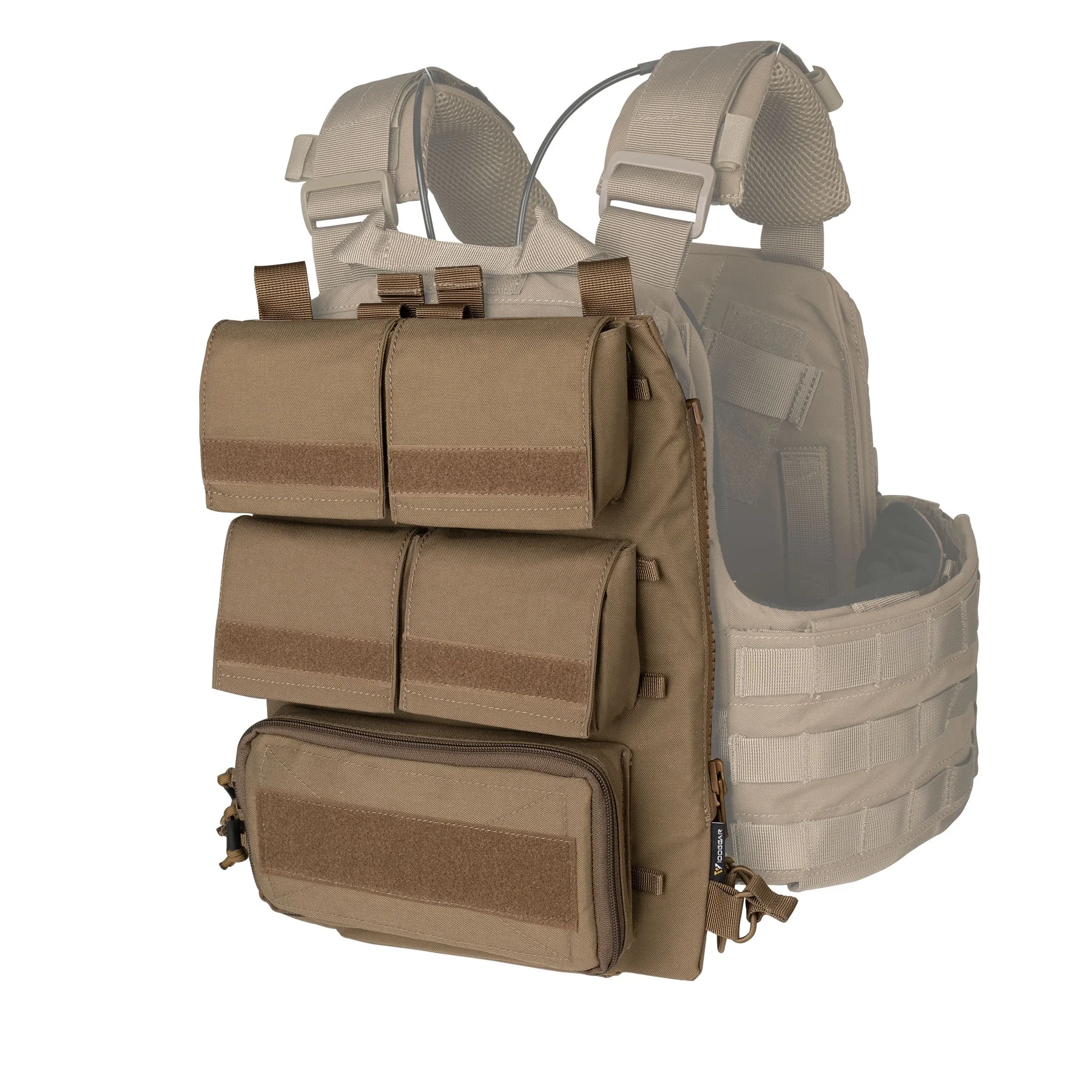 IDOGEAR тактическая сумка для магазина на молнии, сумка на молнии, тактический рюкзак для AVS JPC2.0 CPC Vest