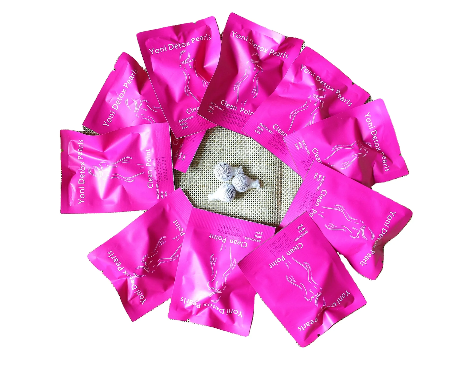 Оригинальные вагинальные детоксикационные жемчужины для женщин, жемчужины для здоровья, фирменная марка yoni, тампон