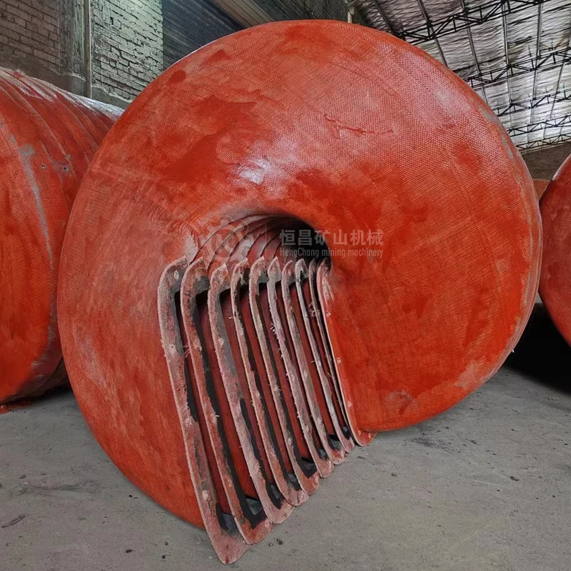 Famous Company Supplier 200Tph Mineral Sand Iron Zircon Chrome Ore Spiral Concentrators Africa Vertical Fiber Glass Spiral Chute
