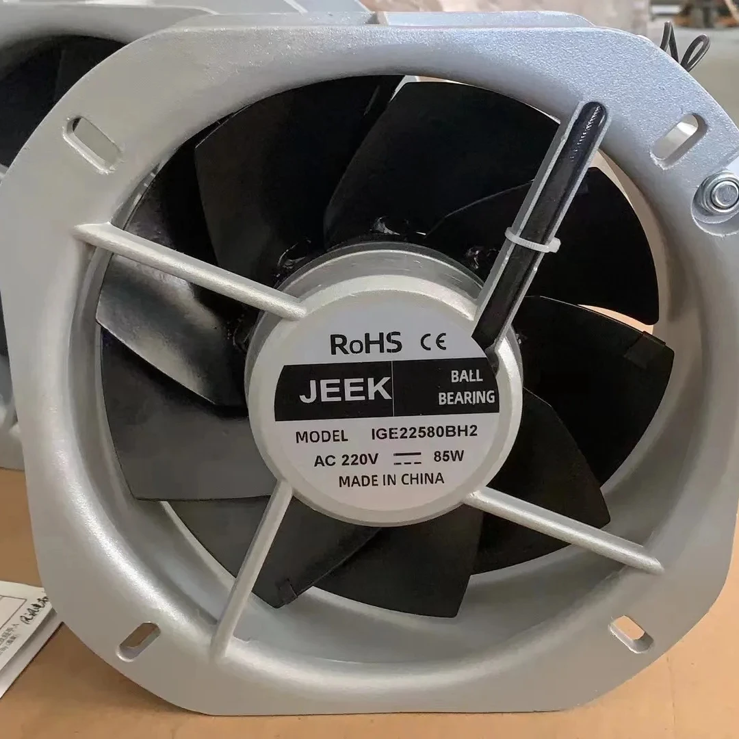 Metal frame and blade 10 inch industrial ventilation axial fan 225x225 220v