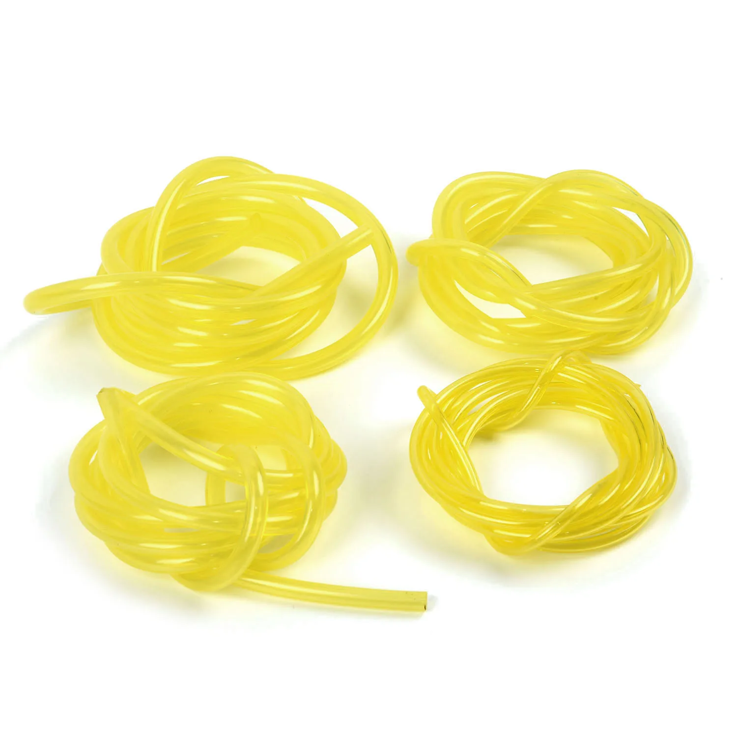 High Quality Yellow Transparent Rubber Petrol Fuel Gas Line Pipe Hose Tube For STL Trimmer Chainsaw spare parts 3mm 2.5mm