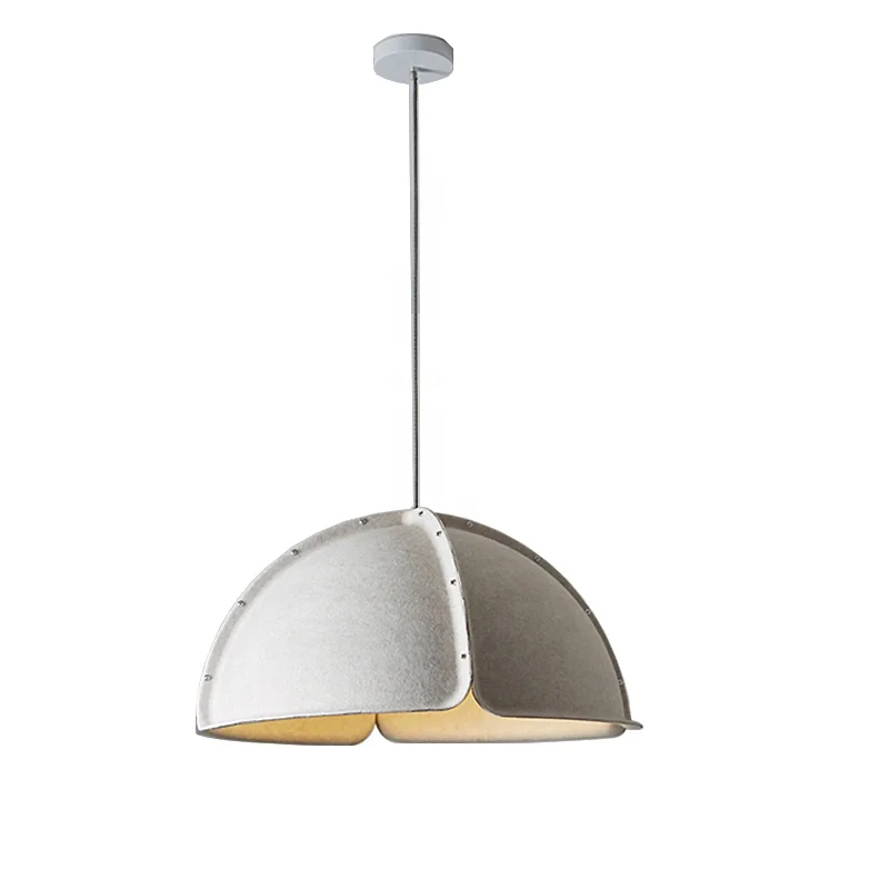 Scandinavian Design Recycled PET Felt Ceiling Chandeliers Pendant Lights and Lamps