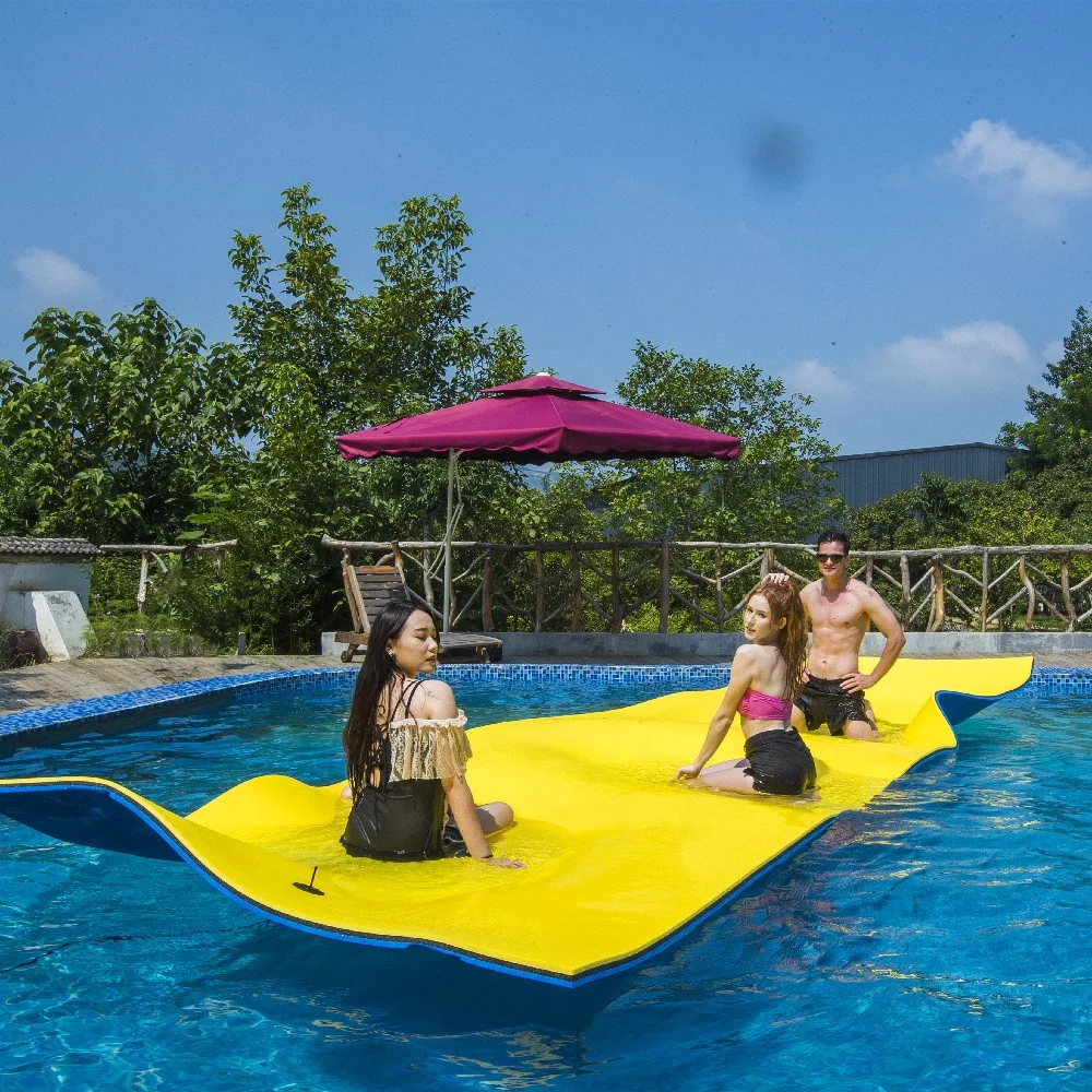 18x6ft size Watersport Toys Floating XPE Foam Mat Water Mattress
