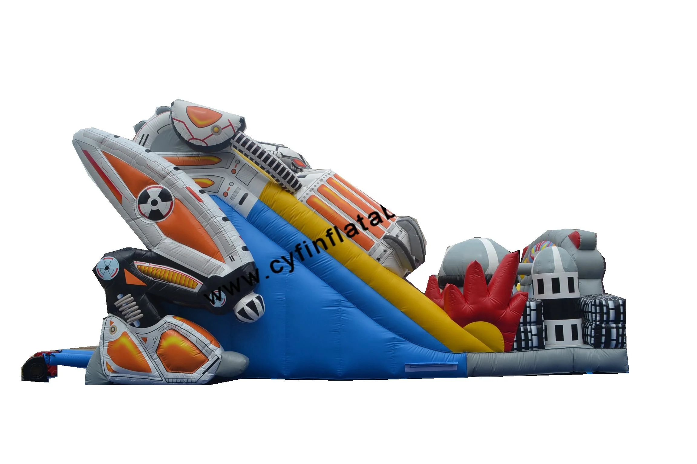 2022 new design inflatable dry slide Entertainment park custom made inflatables High quality inflatable bouncers slides for sale