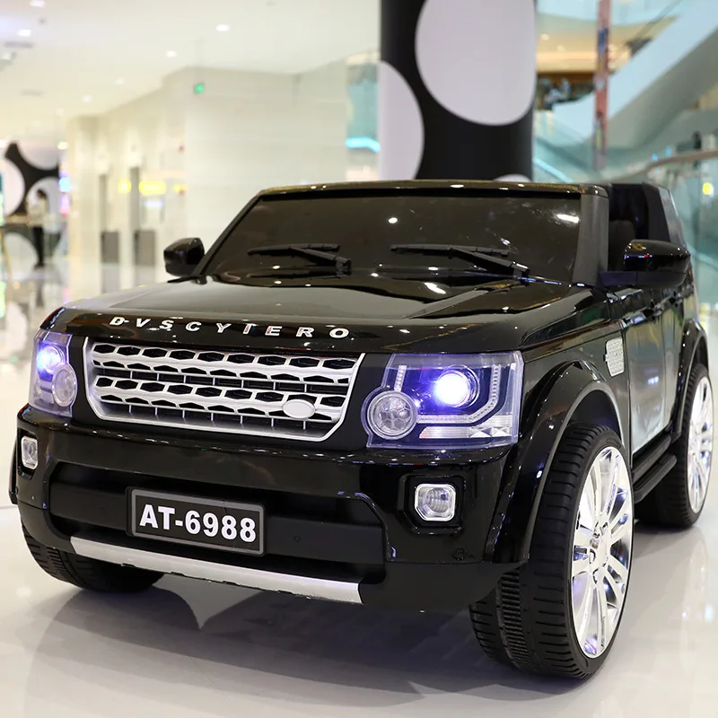 Unisex Land Rover Electric Ride-on Toy for Kids New Design with Double Open Doors Remote Control Licensed Battery-Powered Wheel