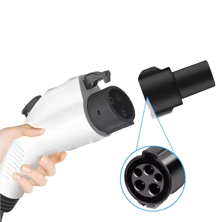 Standard Black AC 240V 60A EV Connector for Tesla SAE J1772 To Tesla EV Charger Adapter Connector