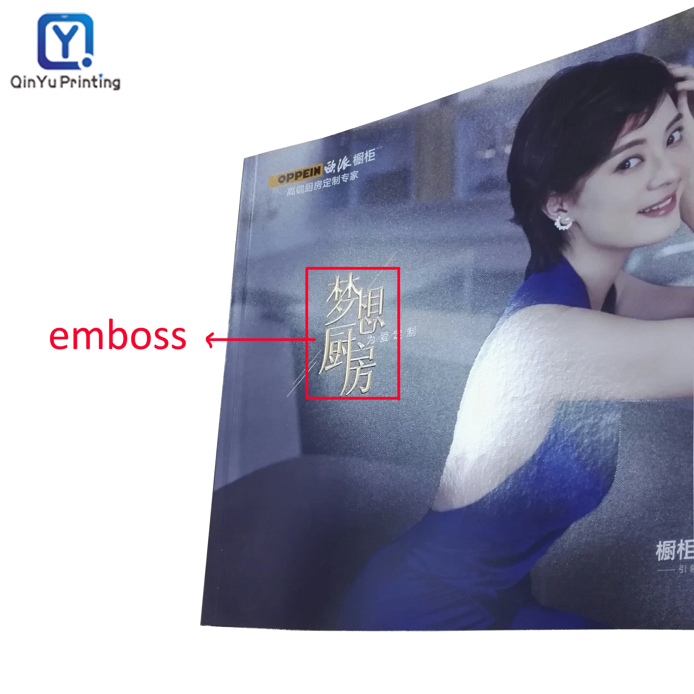 Wholesale Luxury Emboss Glossy Magazine Printing High Quality Adult Photo Softcover Book Printing