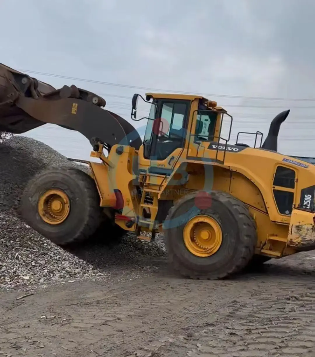 wheel loader parts cat second-hand volvo l150e L250G wheel loader