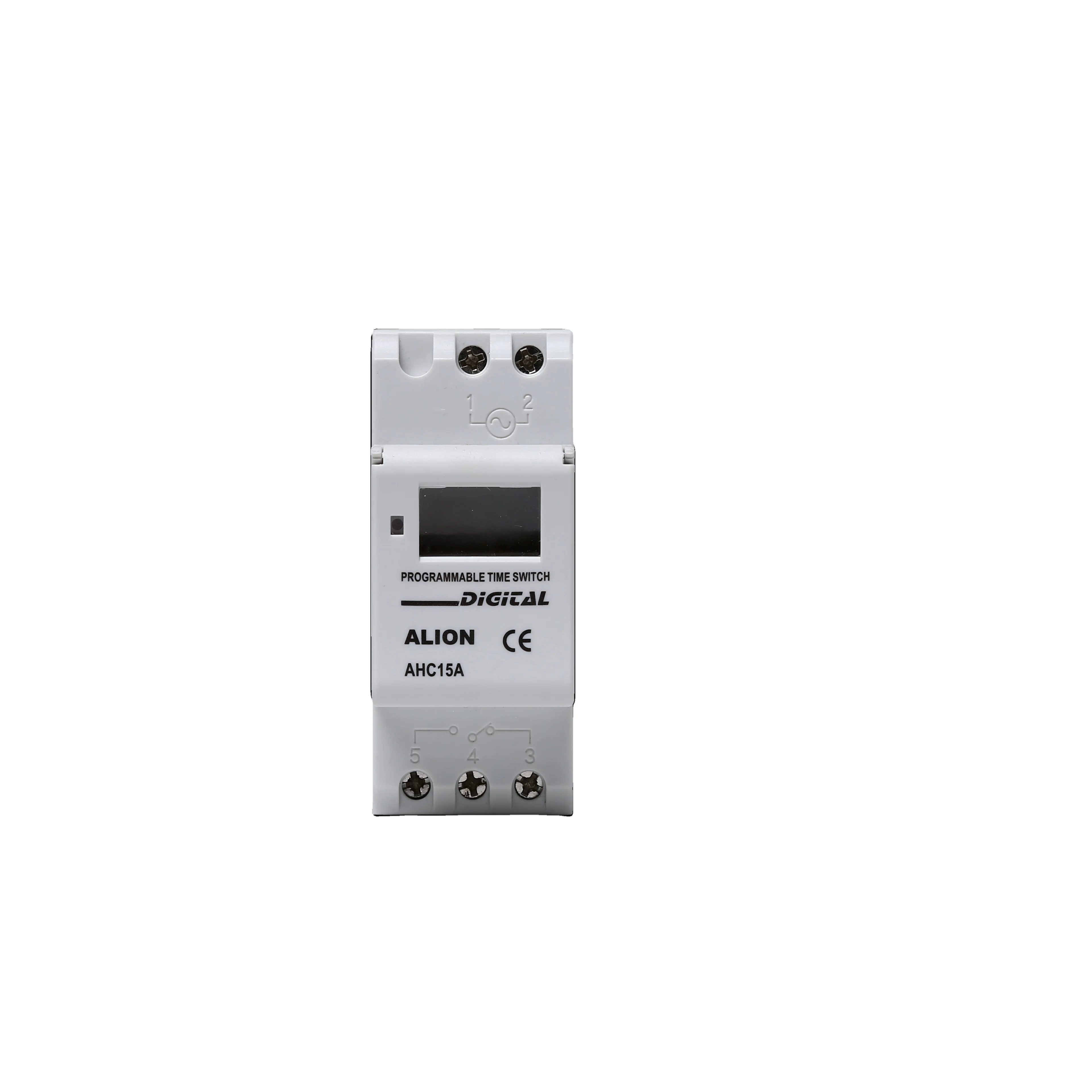 ALION AHC16TOP 230 240VAC 50 60Hz Weekly Program Locations DIN Rail LCD Digital Table Time Switch (1600400450996)