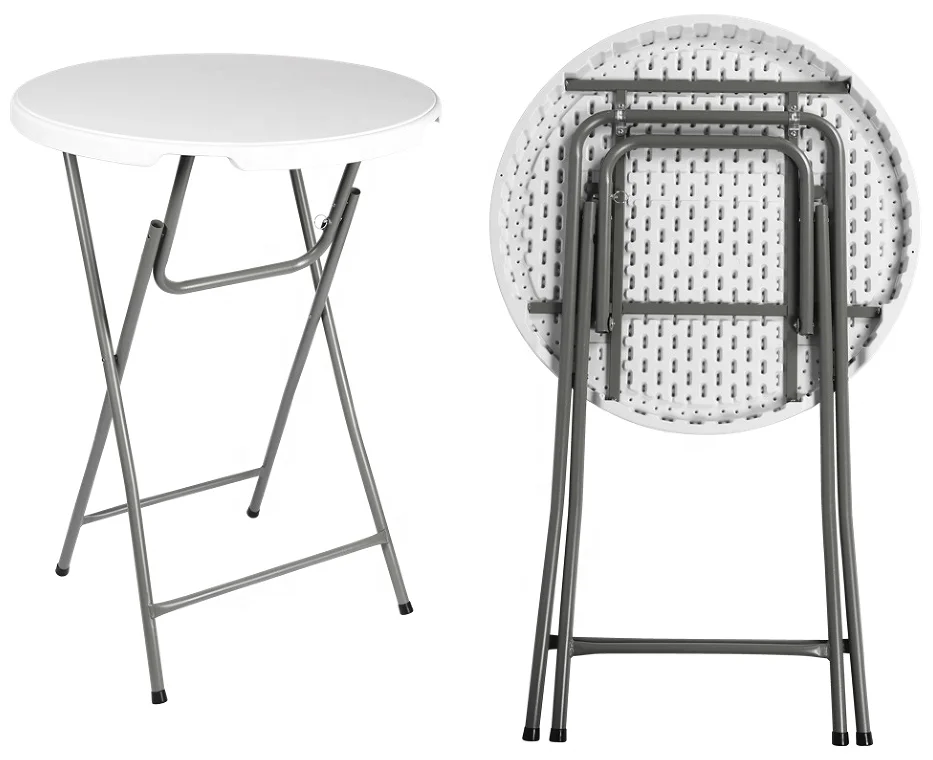 Outdoor portable minimalist cocktail folding dining table party table