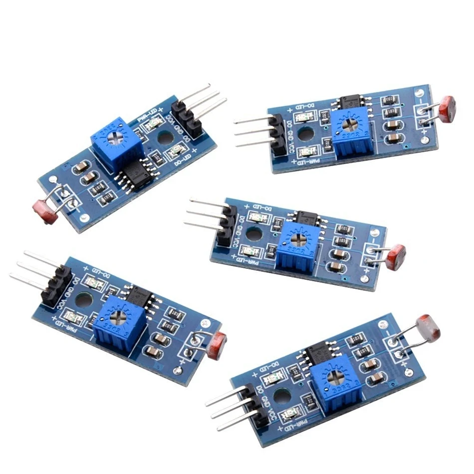Photoresistor Module Digital Light Intensity Detection Photosensitive Sensor Module