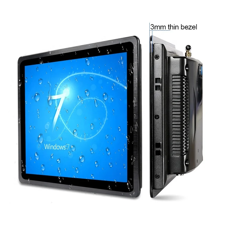 7 inch RS232 industrial embedded touch panel tablet pc with WinCE/Linux system