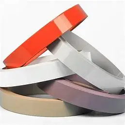 Pvc Edge Banding for Panel Furniture OEM 12mm 18mm 19mm 21mm solid woodgrain glossy metallic edge banding tape