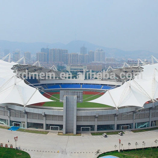 
Huaibei Stadium with PTFE membrane Roof cover outdoor sports centre school 