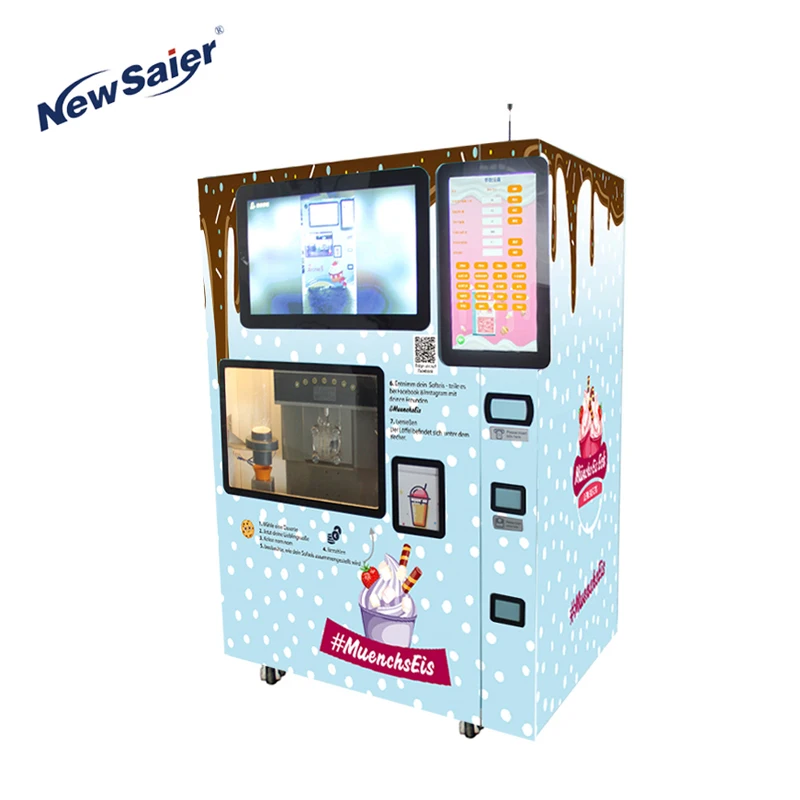 Торговые автоматы для мороженого диспенсер замороженного в бумажной чашке