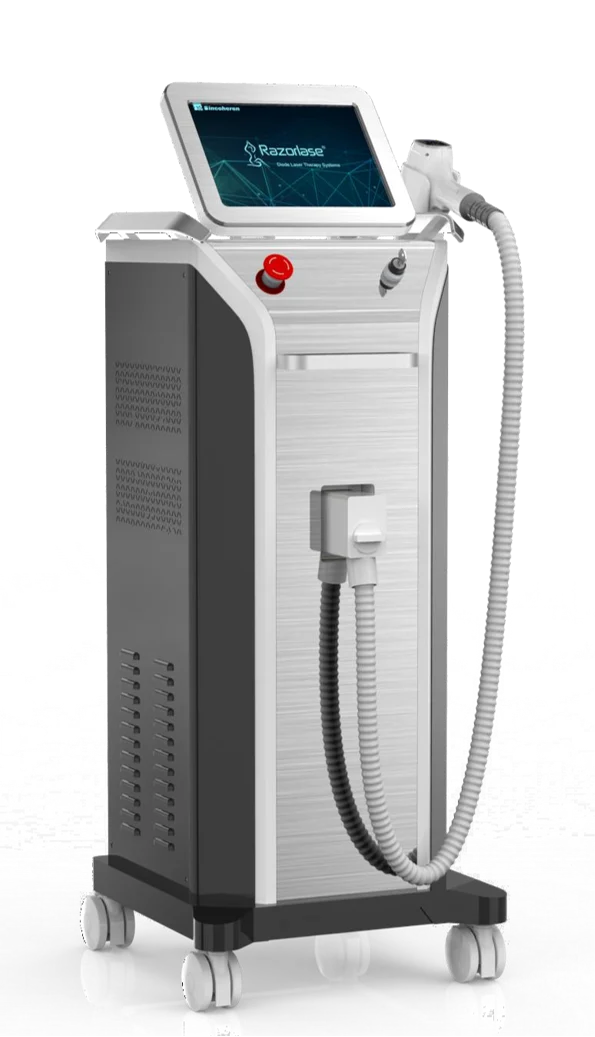 Laser Ice 3 Wavelengths Alexandrite Laser 755 808 1064nm Laser Hair Removal Machine 2022 Hair Removal Device