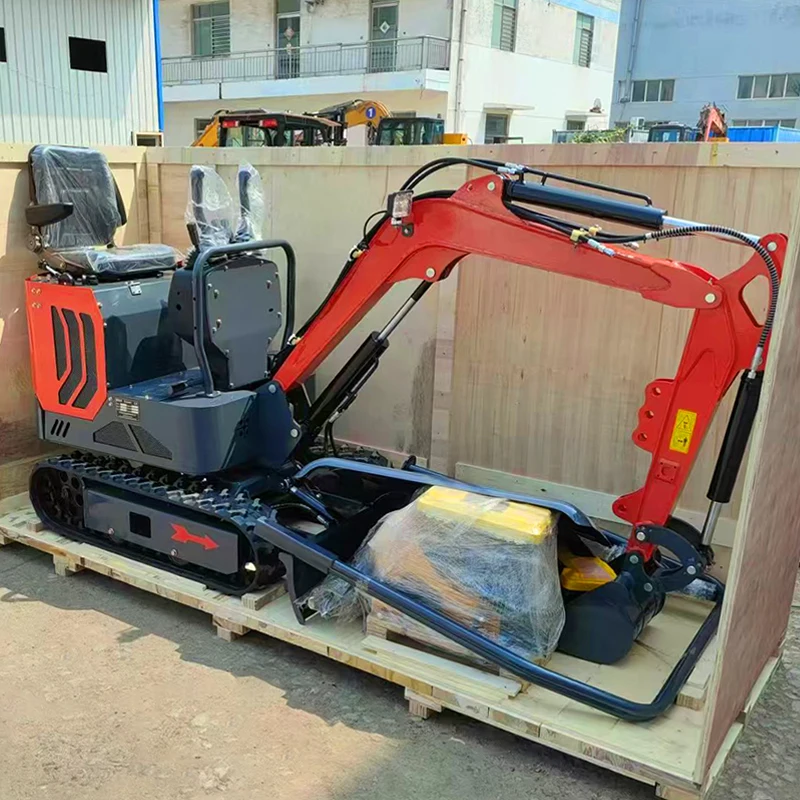 FREE SHIPPING Mini Excavator 1.5 Ton EPA Farm New Crawler Digger Kubota Engine Chinese small Excavators 1 ton 2 ton Machine