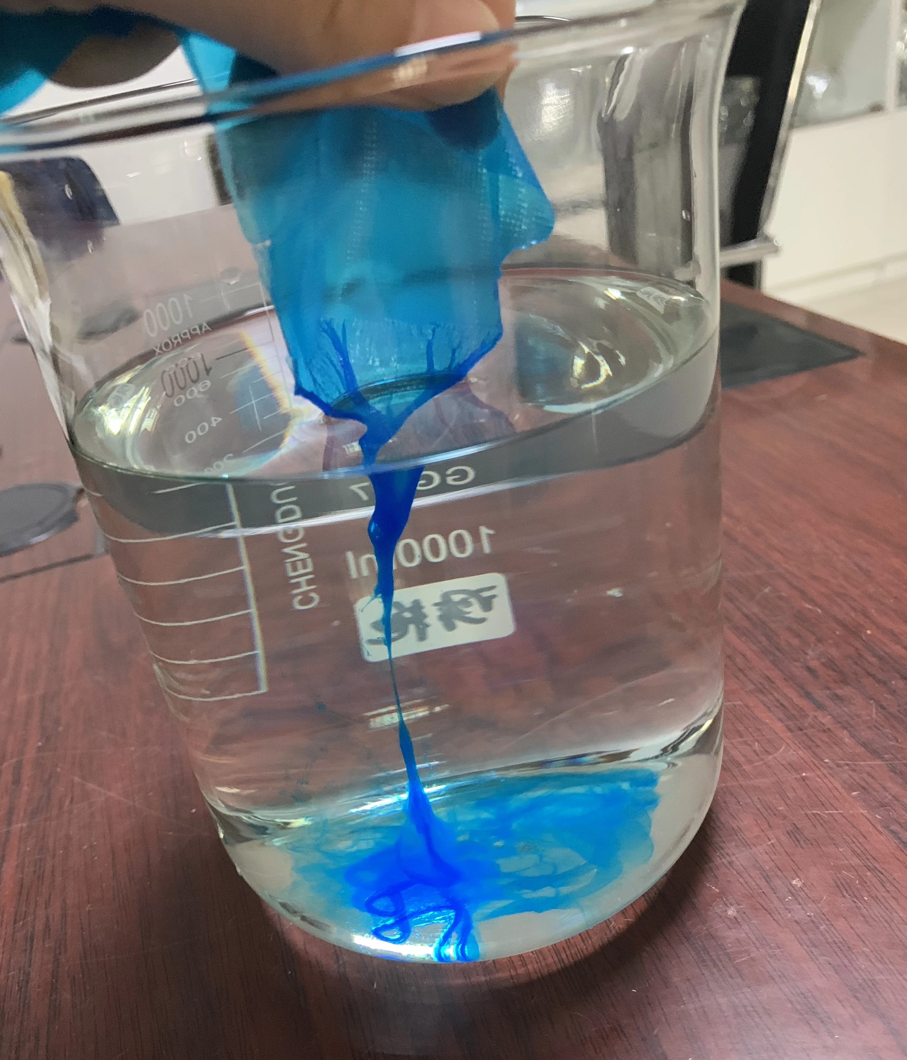 Hot sale Blue/white  Plastic Pva Sheet Film For Toilet Cleaner Block Pva Packing film Cold Water Soluble