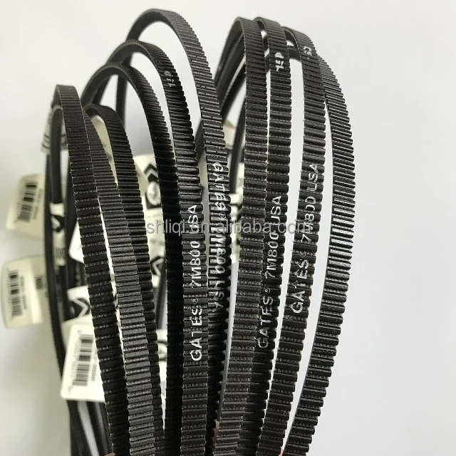 3M487 Timing Belt Lathe triangle original belt wide Angle V belt size 3M487 for cars motorcycles dishwashers inkjet printers