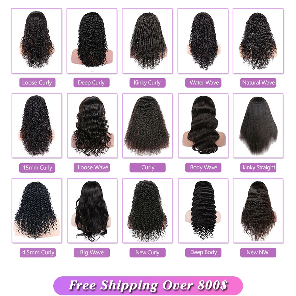 10A 12A Raw Indian Virgin Kinky Curly Human Hair Hd Full Lace Frontal Wig Natural Human Hair Transparent Lace Front Wig