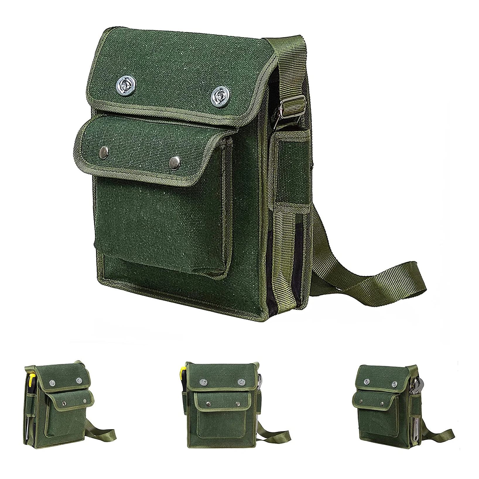 Heavy Duty Electrician Tool Bag Garden Tool Pouch Tools Storage Shoulder Bag OEM Accepted