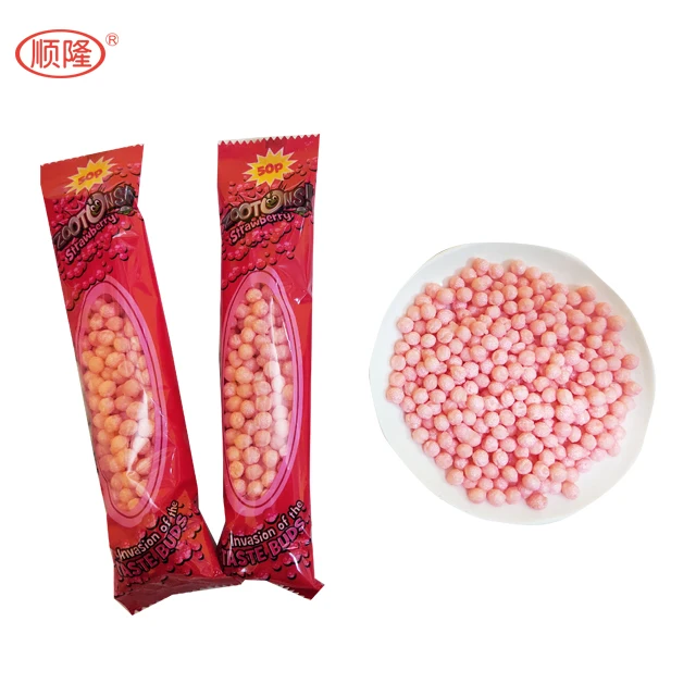 HALAL fruit strawberry  flavor Mini Chewy candy