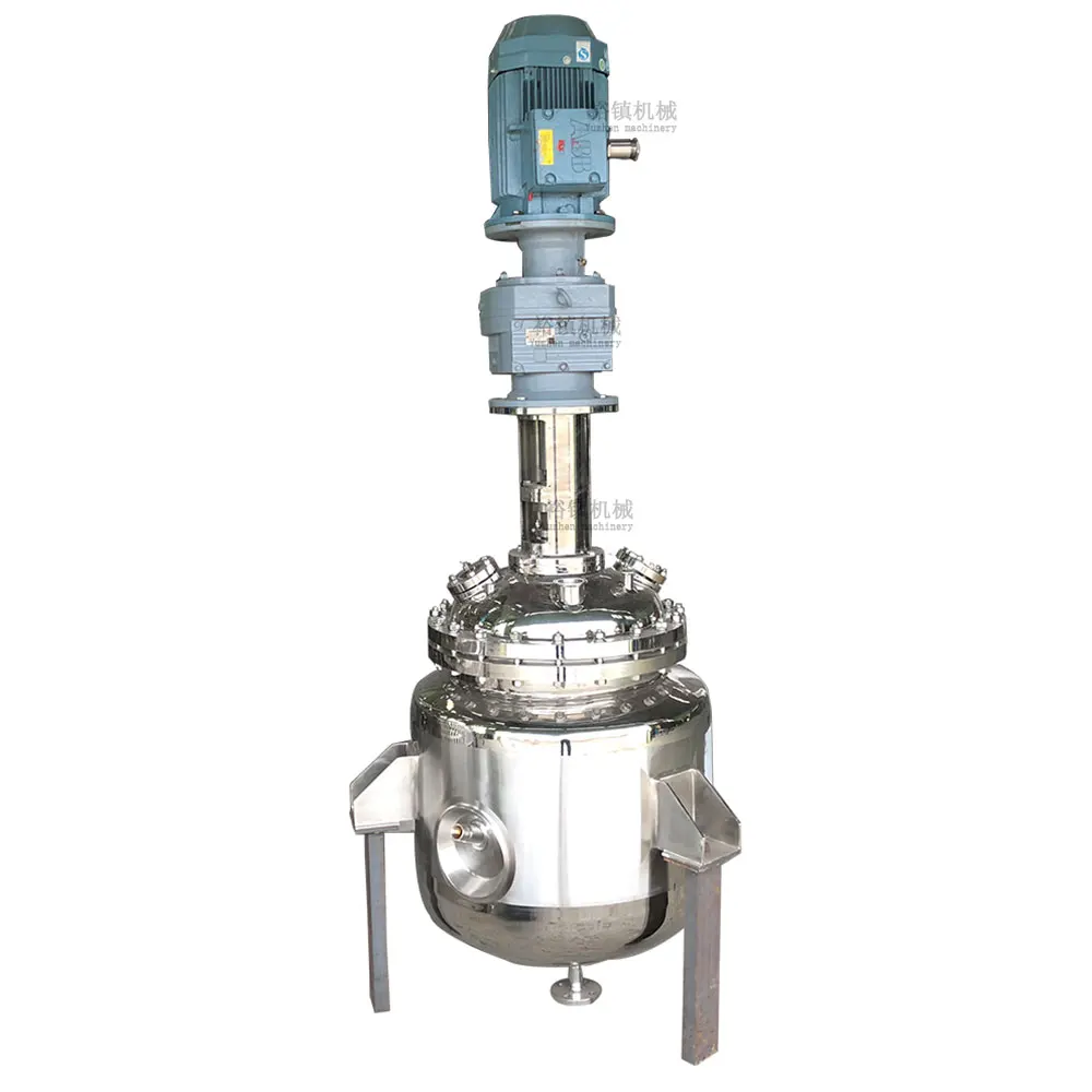 Hot - selling stainless steel reactor for processing chocolate chip cookies/reactor with mechanical seal