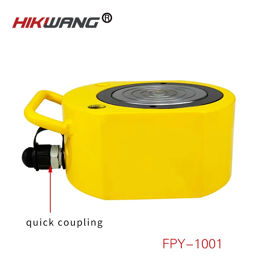 FPY-1001 small micro 100ton hydraulic piston cylinder telescopic hydraulic cylinder in both vertical and horizontal orientations