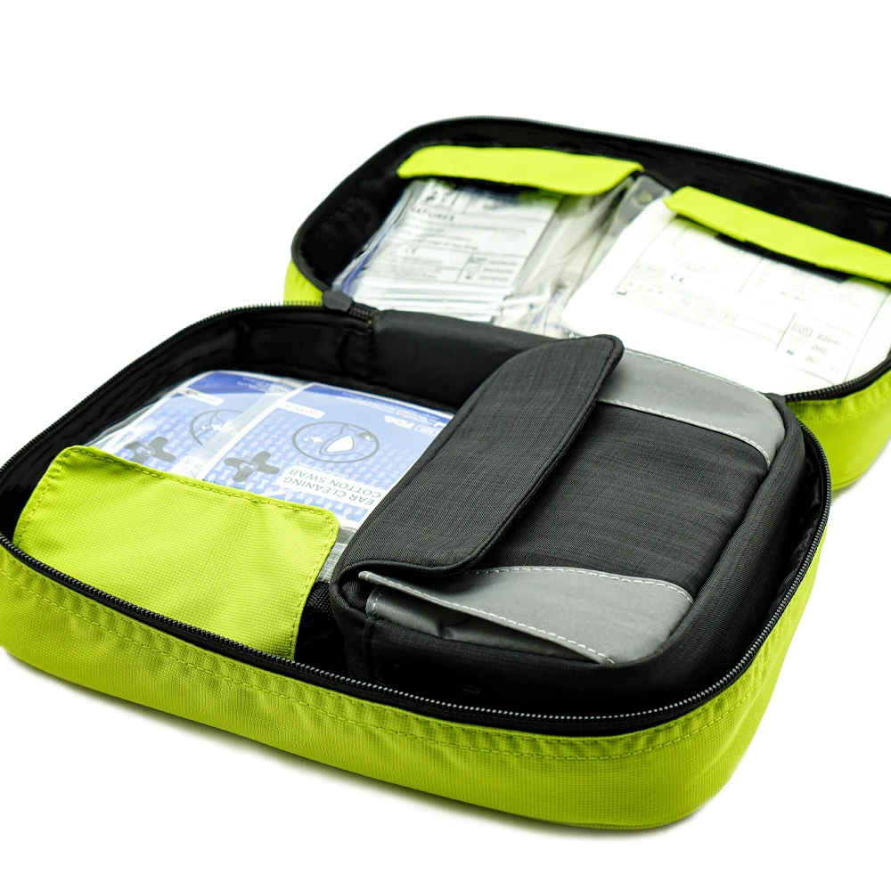 EMSRUN 91pcs Medical Supplies Portable Waterproof Survival Emergency Kids School Outdoor Home First Aid Kit