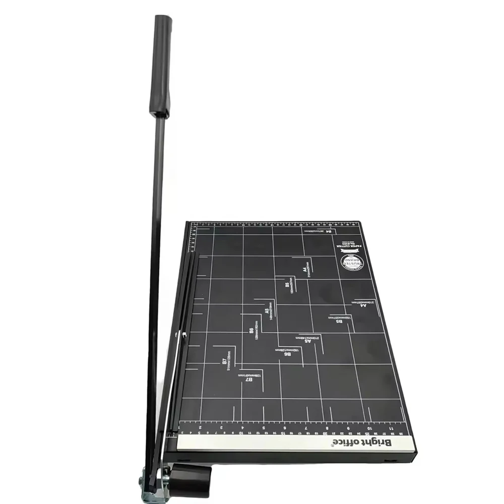 Bright Office metal manual B4 guillotine paper cutter 15*12 inch photo paper trimmer professional office stationery