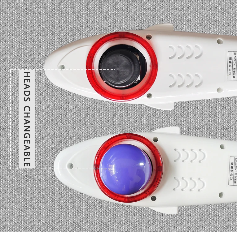 Flexible Long smart dolphin infrared massager