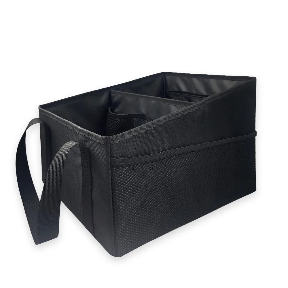 Cargo Trunk Organizer in The Trunk of The Car Cargo Trunk Organizer Foldable