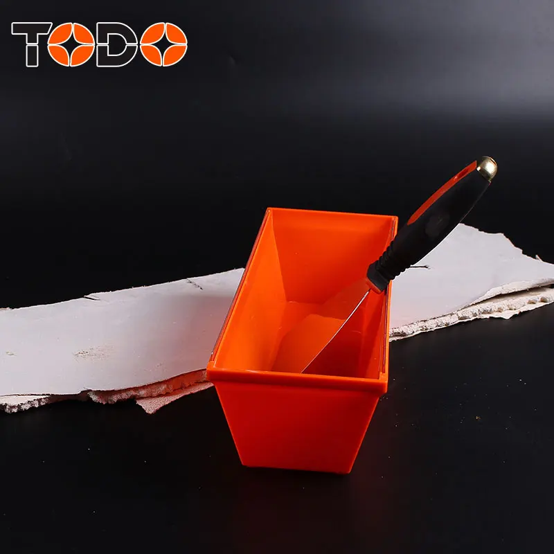 Пластиковая грязевая сковорода для гипсокартона TODO tools, 12 дюймов