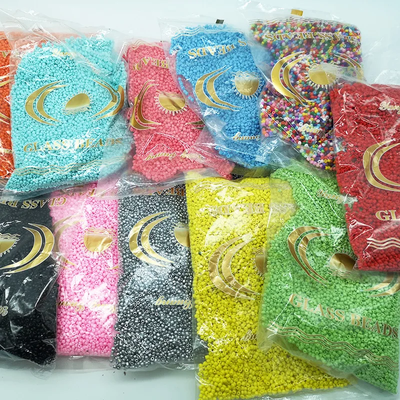 Diy Bracelet Necklace Accessories Baking Varnish Beads 2mm 3mm 4mm  Seed Glass Bead For Jewelry Making