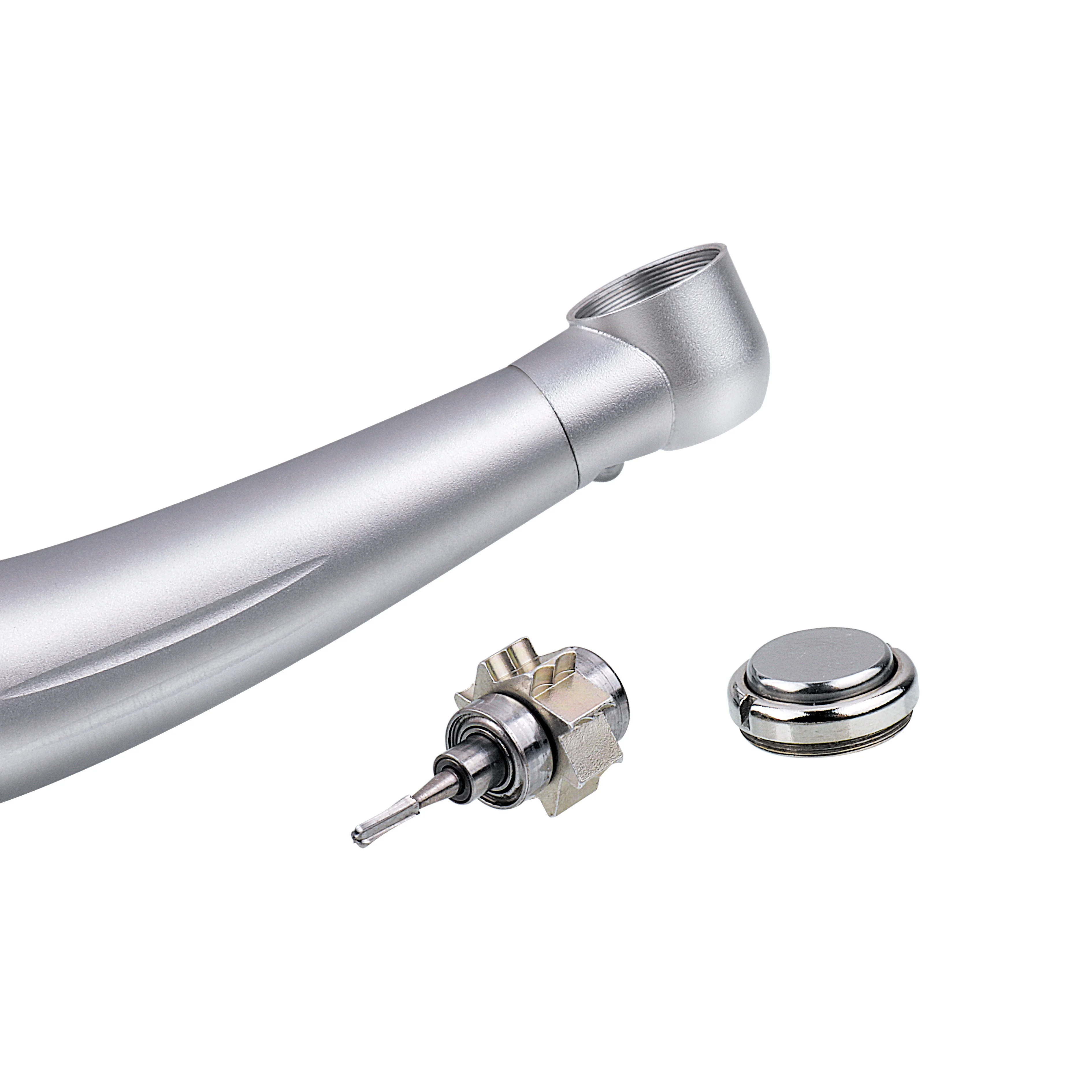 Custom Dental Product LED Handpiece Toruqe 3 Way Spray Push Button Ceramic Turbine High Speed E-generator Dentisty Drills