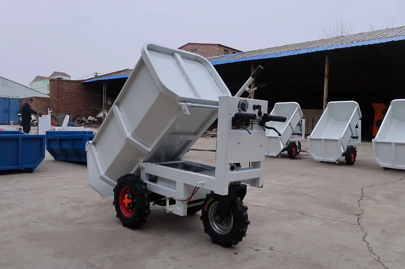 Safe and Reliable Wheelbarrows Rear Tyre 4.00-8 With Motor for Building